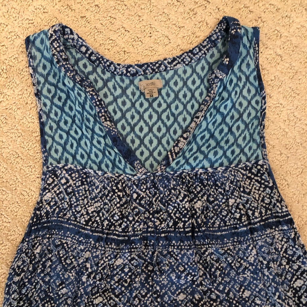 Blue Aztec Dress